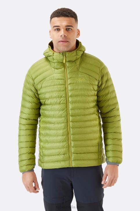 Hombres Rab Chaqueta Usados ​​cirrus Alpine Dt4b772 Verde álamo Temblón