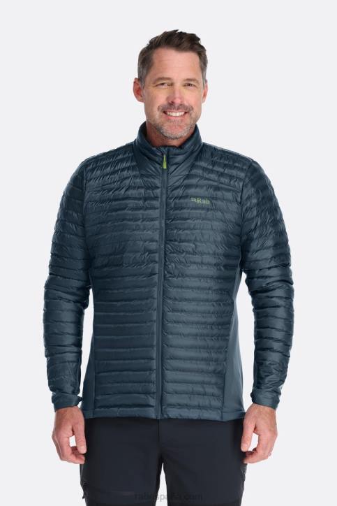 Hombres Rab Chaqueta Usar Cirrus Flex 2.0 Dt4b849 Azul Orión