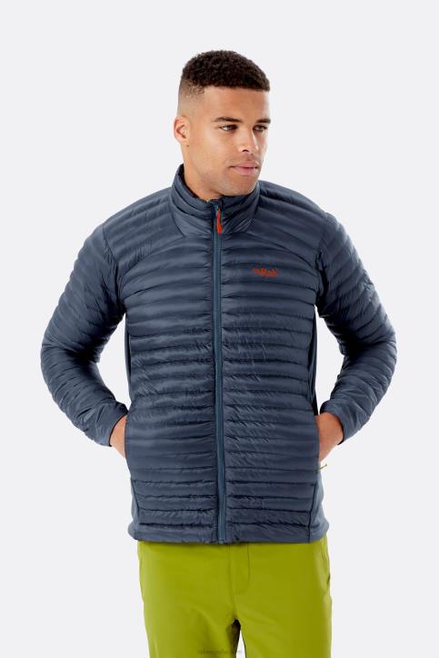 Hombres Rab Chaqueta Aislante Cirrus Flex 2.0 Dt4b850 Acero