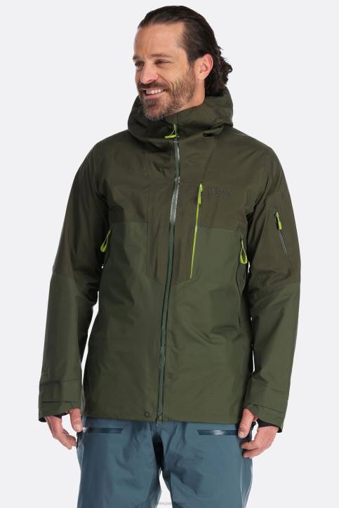 Hombres Rab Chaqueta Khroma Latok Gore-tex® Pro Dt4b896 Ejército
