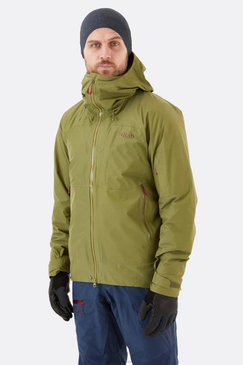 Hombres Rab Chaqueta Khroma Volition Gore-tex Dt4b834 Verde Clorito
