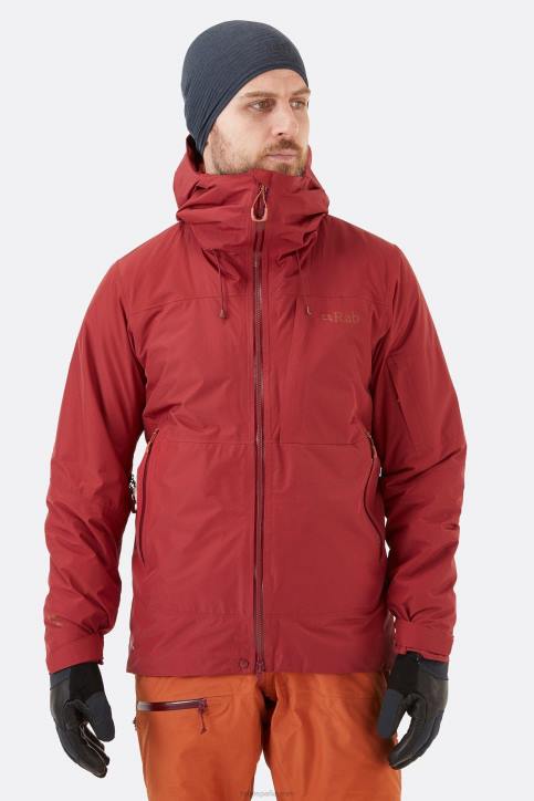 Hombres Rab Chaqueta Khroma Volition Gore-tex Dt4b838 Rojo Sangre De Buey