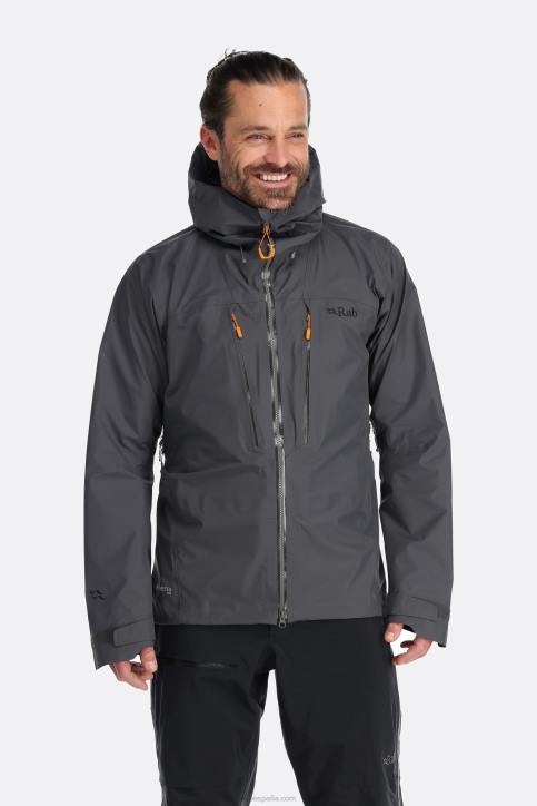 Hombres Rab Chaqueta Latok Alpine Gore-tex® Pro Dt4b903 Grafeno
