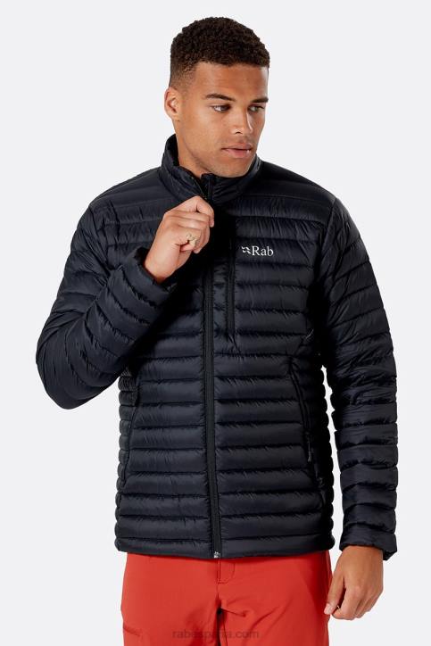 Hombres Rab Chaqueta Ultraligera Dt4b747 Negro