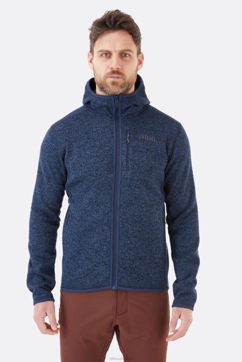 Hombres Rab Búsqueda Sudadera Con Capucha De Lana Dt4b958 Tinta Profunda