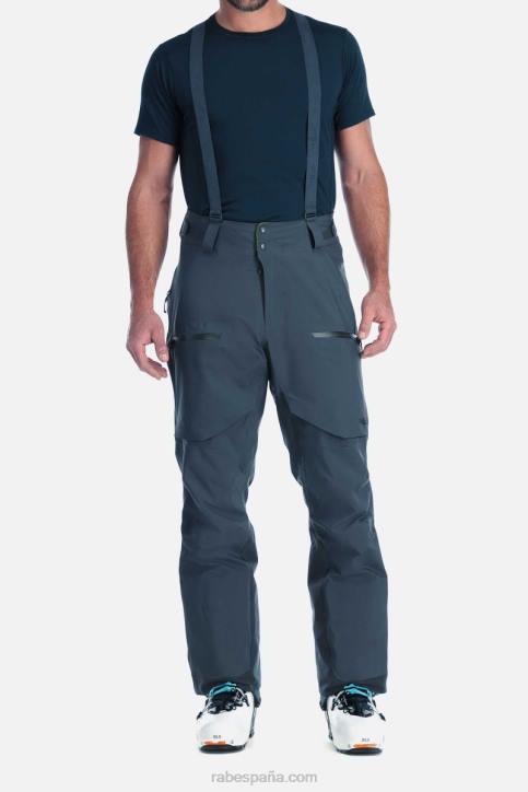Hombres Rab Pantalones Khroma Latok Gore-tex® Pro Dt4b977 Azul Orión