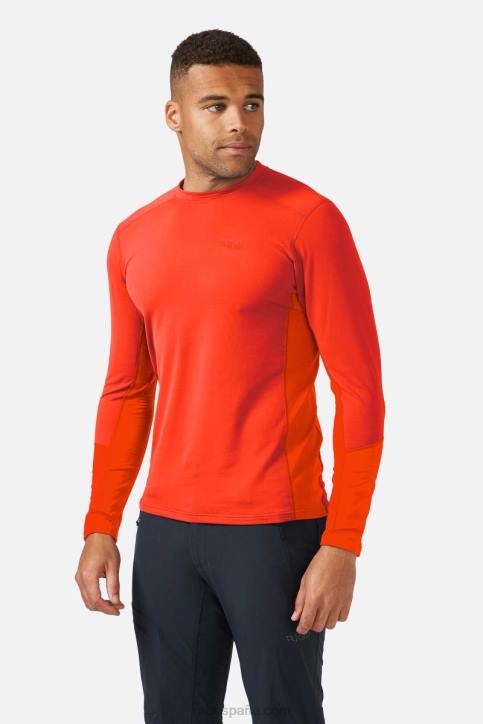 Hombres Rab Equipo De Conduccion Dt4b927 Arcilla Roja