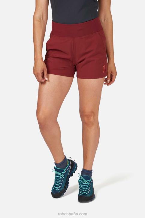 Mujer Rab Pantalones Cortos De Impulso Dt4b480 Brezo Profundo