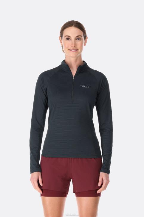 Mujer Rab Sonic Ls Zip Dt4b248 Beluga