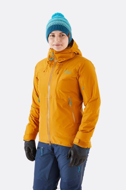 Mujer Rab Chaqueta Khroma Volition Gore-tex Dt4b70 Nogal Oscuro