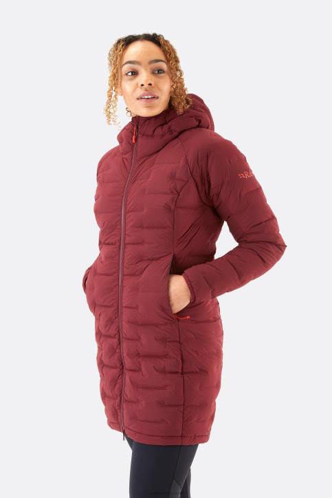 Mujer Rab Parka Cubit Stretch Down Dt4b32 Brezo Profundo
