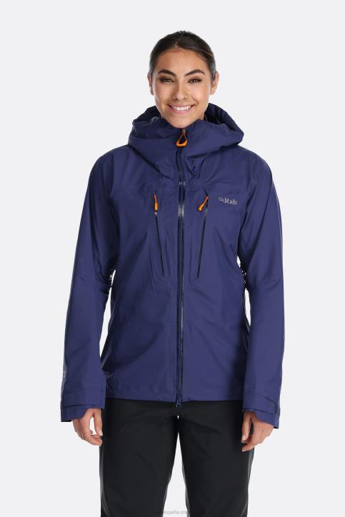 Mujer Rab Chaqueta Latok Alpine Gore-tex® Pro Dt4b192 Patriota Azul