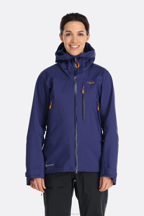 Chaqueta Mujer Rab Zanskar Gore-tex® Dt4b202 Patriota Azul