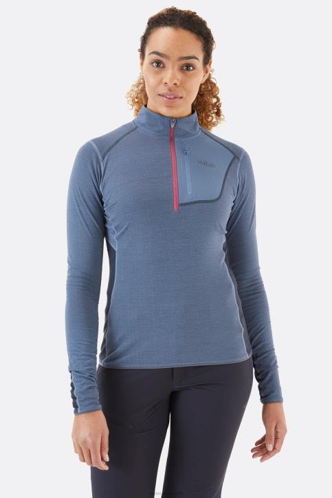 Mujer Rab Jersey De Forro Polar Ligero Syncrino Dt4b345 Mar De Bering