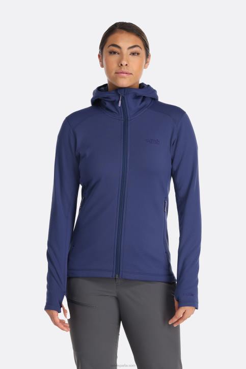 Mujer Rab Sudadera Con Capucha De Aparición Dt4b329 Patriota Azul