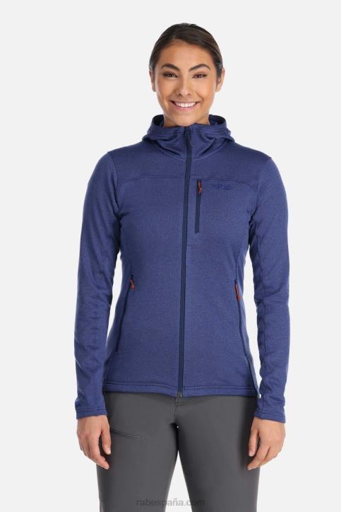 Mujer Rab Sudadera Con Capucha De Gravitón Dt4b356 Patriota Azul
