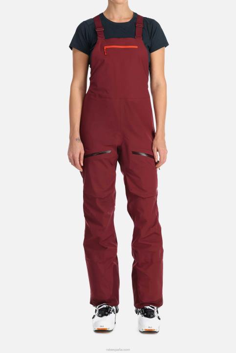 Mujer Rab Babero Impermeable Khroma Kinetic Dt4b420 Brezo Profundo