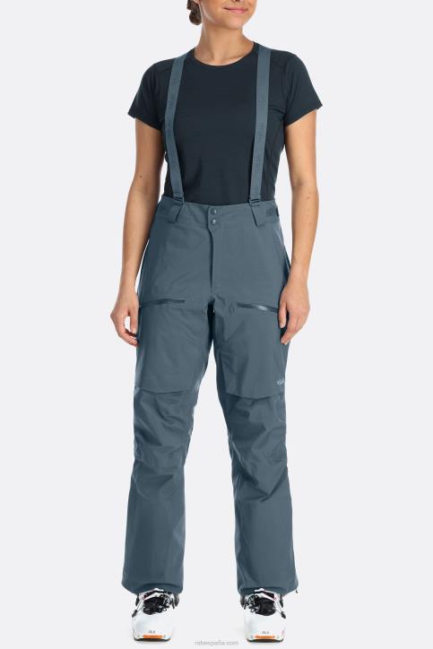 Mujer Rab Pantalones Khroma Latok Gore-tex® Pro Dt4b403 Azul Orión