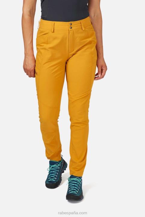 Mujer Rab Pantalones Ligeros Inclinados Dt4b435 Nogal Oscuro