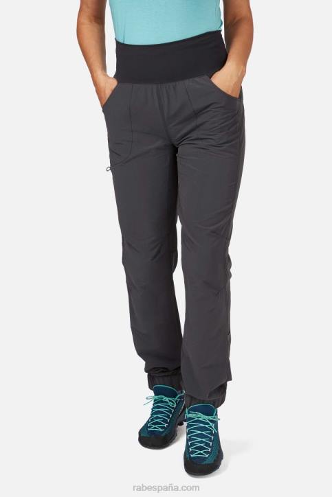 Mujer Rab Pantalones Obtusos Dt4b458 Antracita