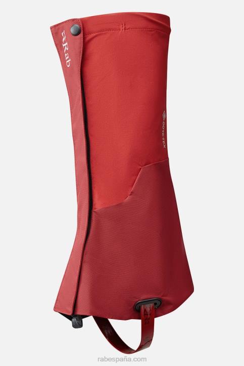 Unisexo Rab Polaina Latok Gore-tex® Pro Dt4b682 Ascenso Rojo