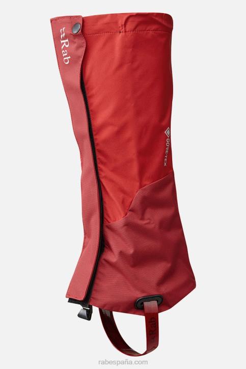 Unisexo Rab Polaina Muztag Gore-tex® Pro Dt4b674 Ascenso Rojo