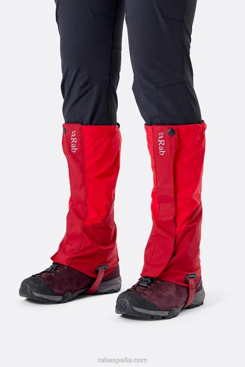 Unisexo Rab Polaina Muztag Gore-tex® Pro Dt4b684 Rubí