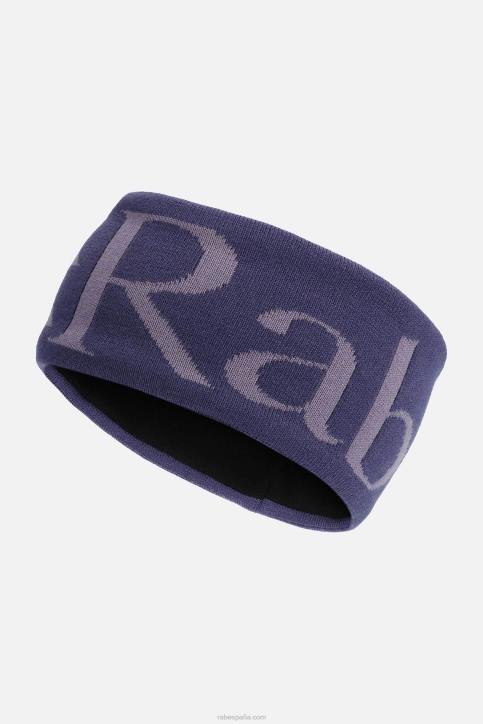 Unisexo Rab Diadema Tejida Con Logo Rab Dt4b527 Patriota Azul