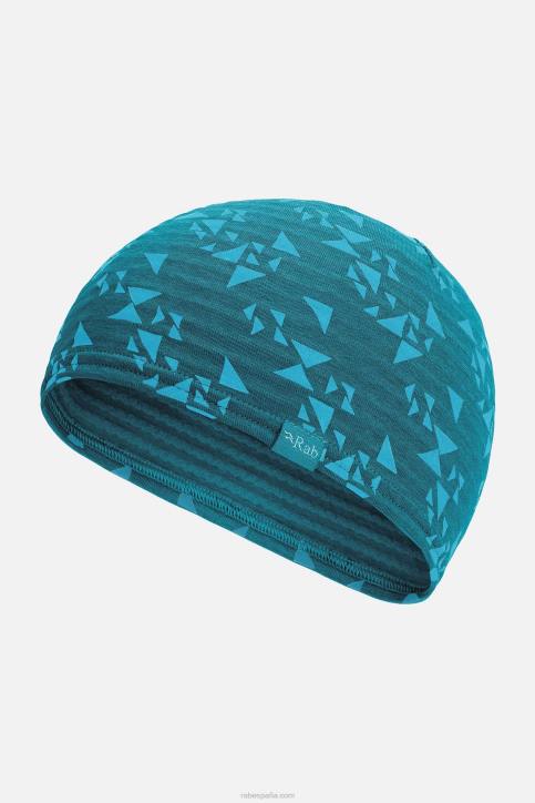 Unisexo Rab Gorro Con Estampado De Filamentos Dt4b564 Marina Azul