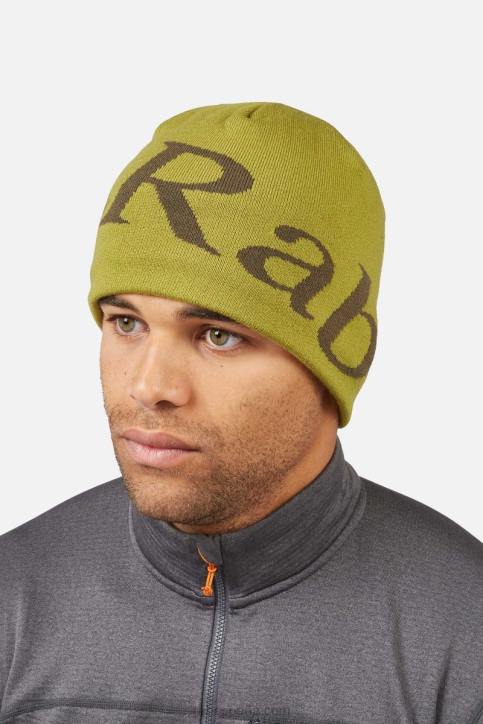 Unisexo Rab Gorro Con Logo Rab Dt4b579 Verde álamo Temblón/ejército