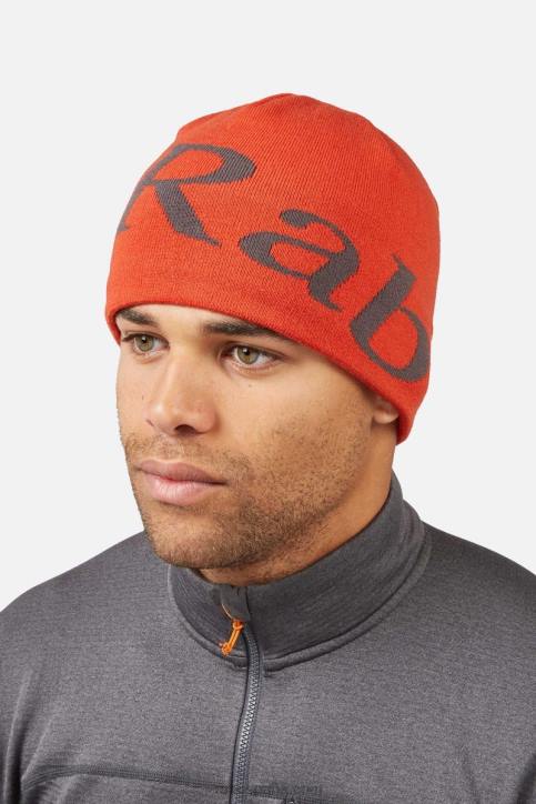 Unisexo Rab Gorro Con Logo Rab Dt4b580 Petardo/grafeno
