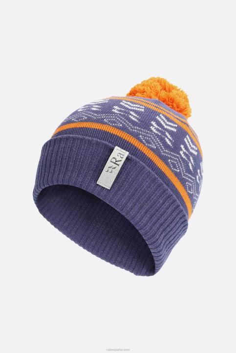 Unisexo Rab Gorro Con Pompon Khroma Dt4b533 Azul Patriota/mermelada