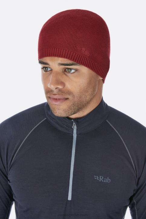 Unisexo Rab Gorro Merino Dt4b981 Arcilla Roja